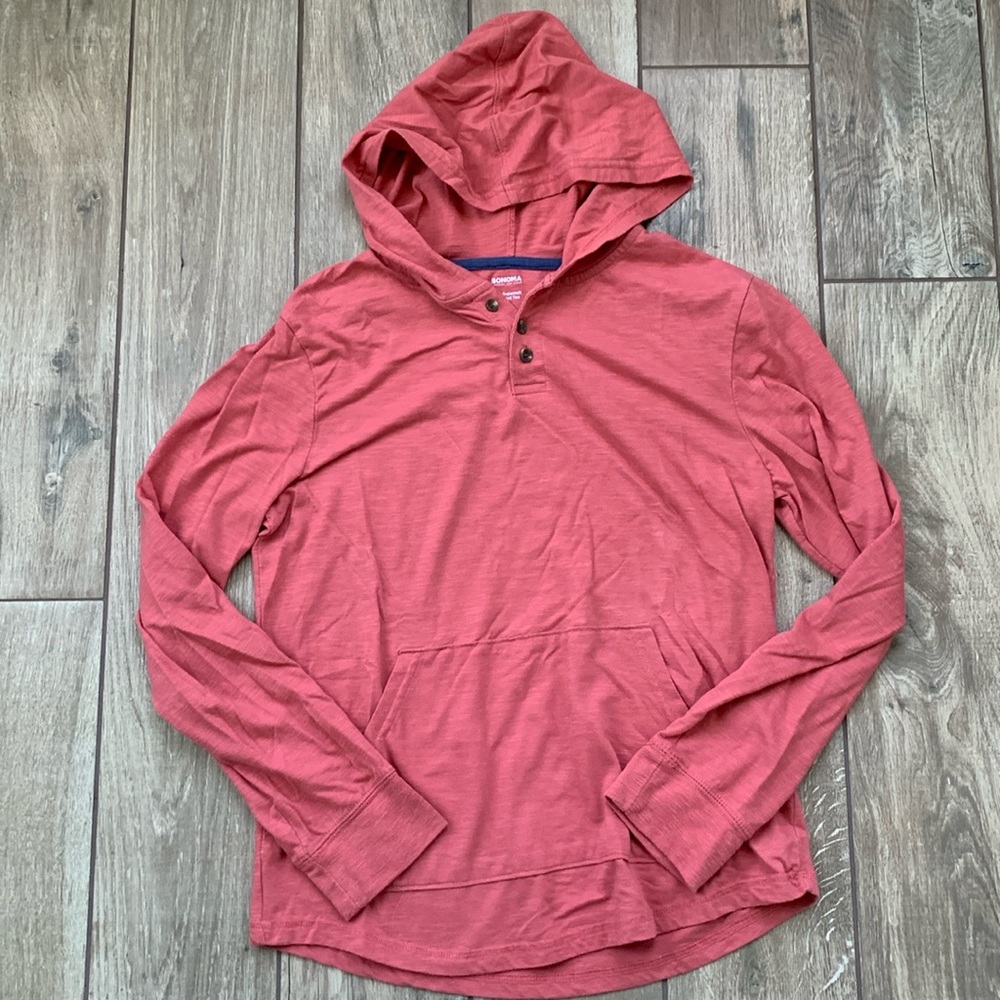 Boys Hooded Long Sleeve T-shirt